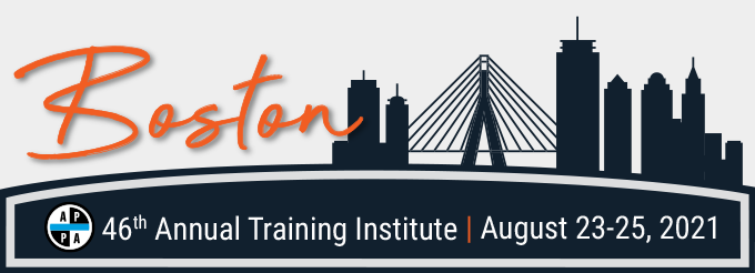 Boston 2021 Annual Training Institute | August 23-25, 2021