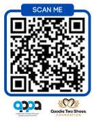 Goodie Two Shoes Foundation Donation QR Code